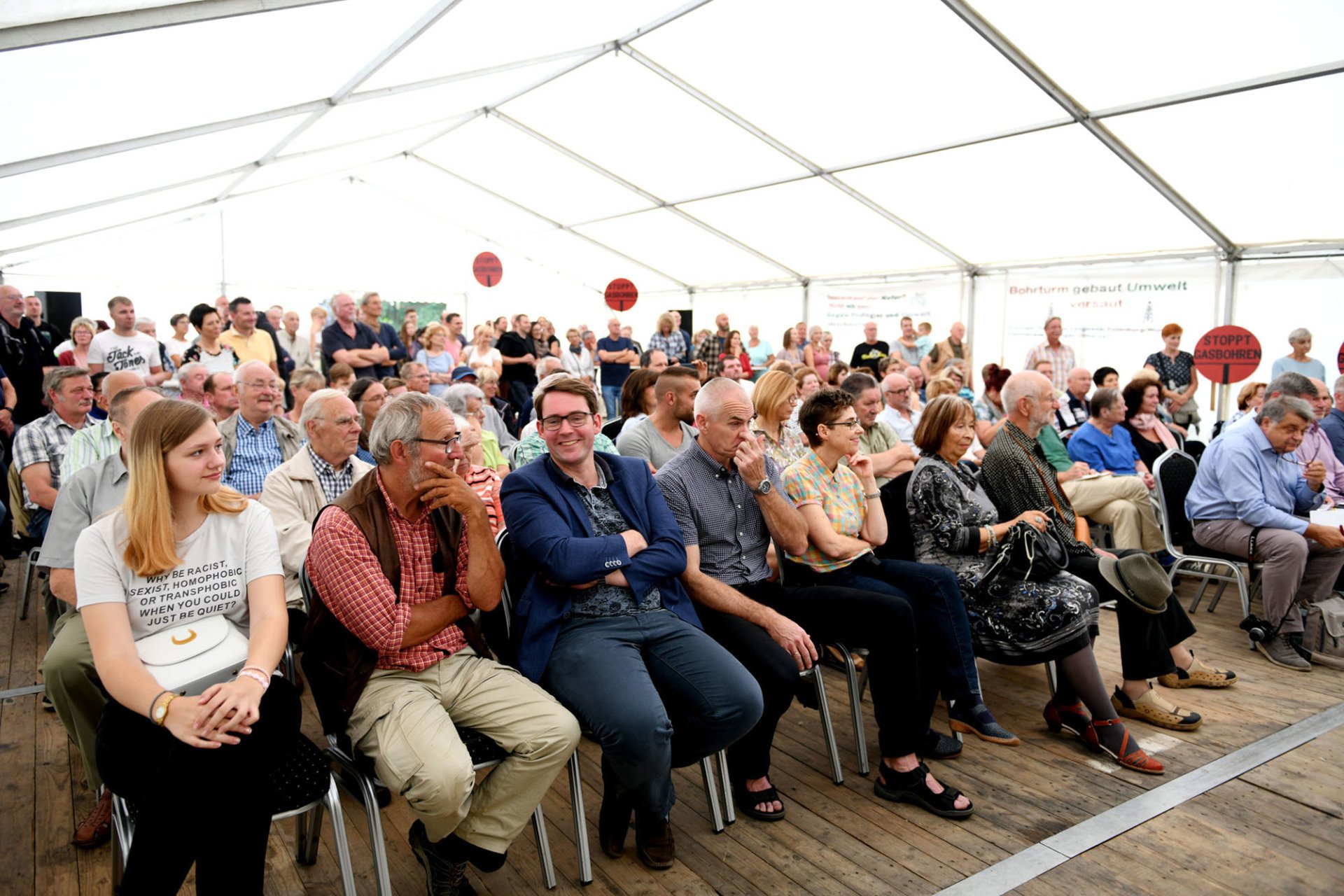 Polit-Frühschoppen in Zehdenick am 18. August