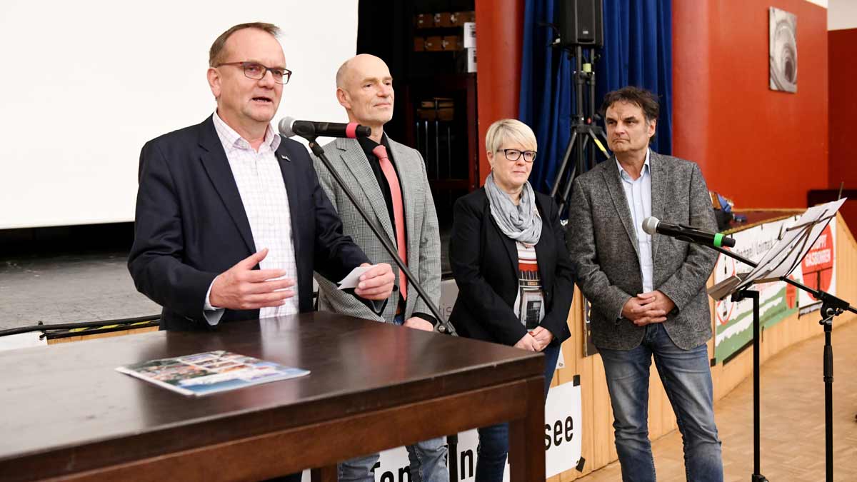 Ein Jahr Widerstand gegen Gasbohren - Templin 27. Februar 2020